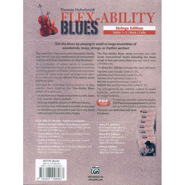 Alfred Music Publishing Flex-Ability Blues Strings