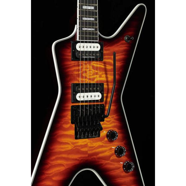 Dean Guitars ML Select Floyd Quilt Top TBZ
