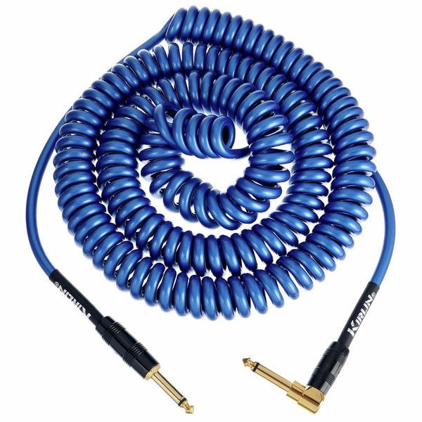 Kirlin Premium Coil Cable 9m Blue