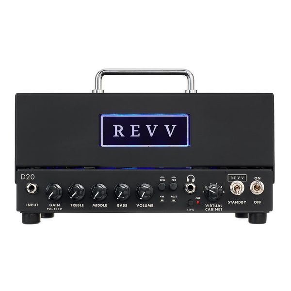 Revv D20 Amp Head BK
