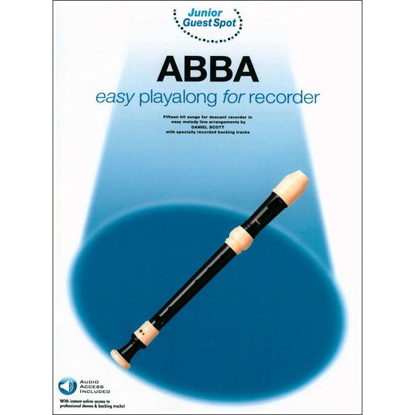 Wise Publications Abba Easy Playalong Recorder