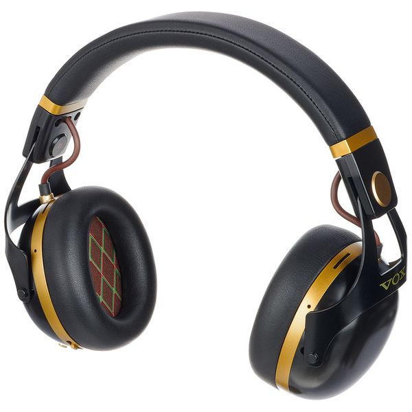 VOX VH-Q1 color negro y dorado Auriculares inteligentes con cancelación de ruido para guitarristas