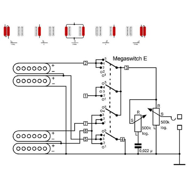 Schaller 5 Way Switch Wiring Diagram - Wiring Diagram