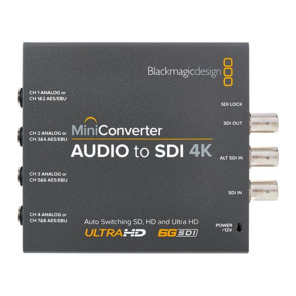 Blackmagic Design Mini Converter Audio-SDI 4K