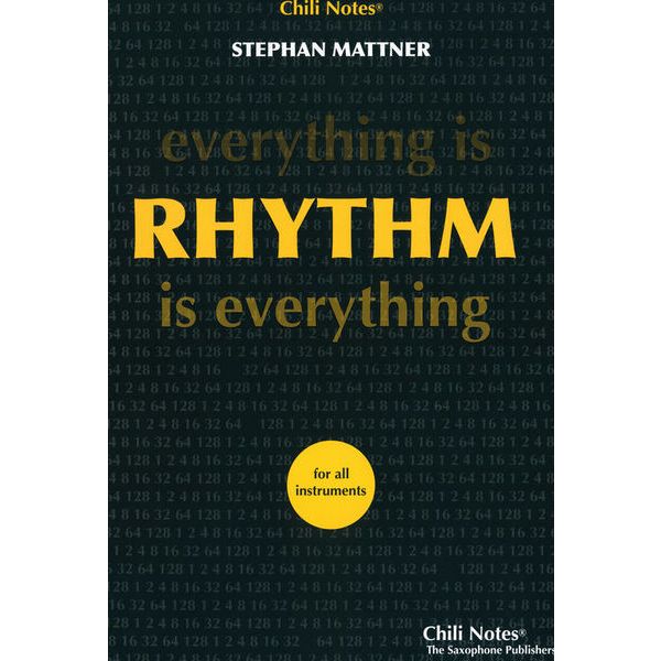 Musikverlag Chili Notes Everything is Rhythm