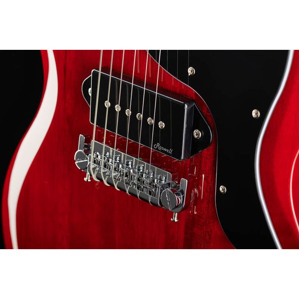 Harley Benton DC-60 Junior Faded Cherry