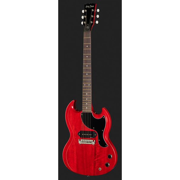 Harley Benton DC-60 Junior Faded Cherry