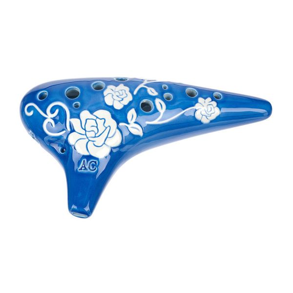 Thomann 12H Ocarina C3 Roses blue