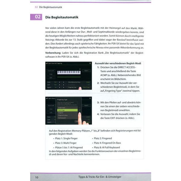 Keys Experts Verlag SX700/ 900 Praxis Buch 3