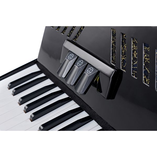 Startone Piano Accordion 48 Black MKII