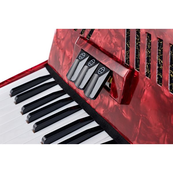 Startone Piano Accordion 48 Red MKII