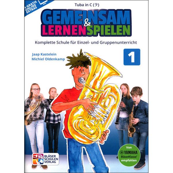 Bläser-Schulen-Verlag Gemeinsam lernen 1 Tuba