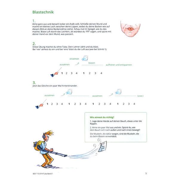 Bläser-Schulen-Verlag Gemeinsam lernen 1 Tuba