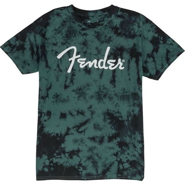Fender T-Shirt Tie-Dye Logo Black S