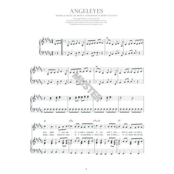 Hal Leonard Legendary Piano: Abba