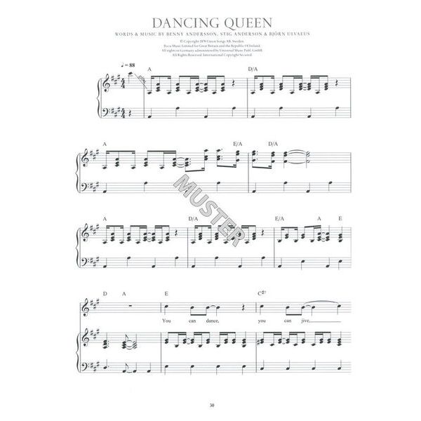 Hal Leonard Legendary Piano: Abba