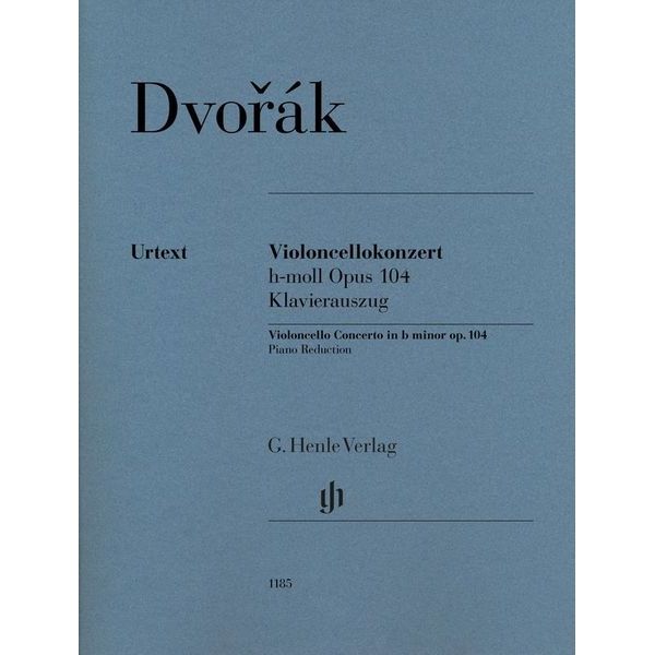 Henle Verlag Dvorak Cellokonzert h-moll