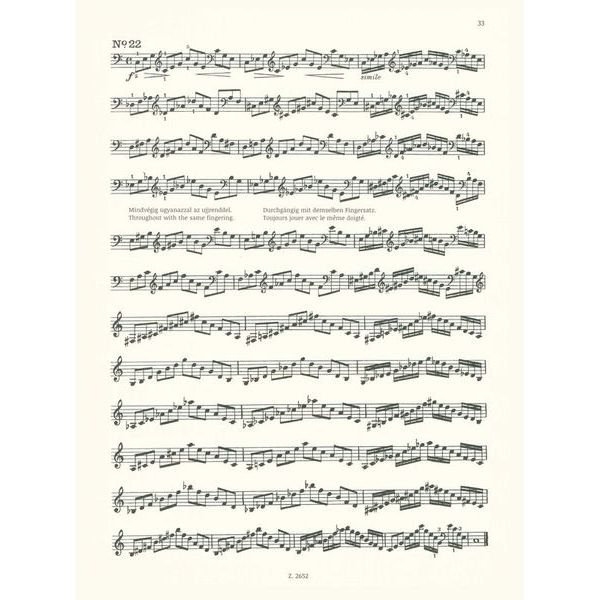 Edition Musica Budapest Die wichtigsten Fingerübungen