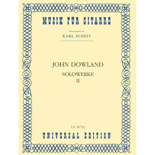John Dowland Solowerke 2