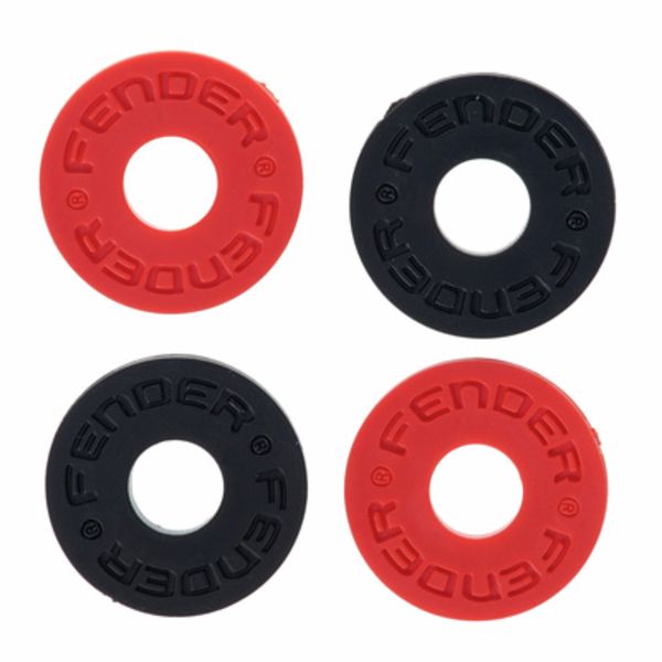 Strap Blocks Black Red