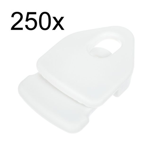 Holdon Mini Clip White 250pcs Pack