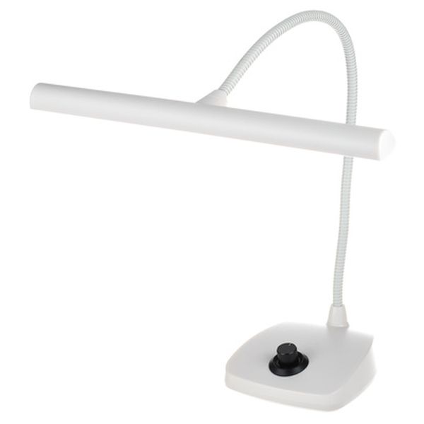 K&M 12298 LED Piano Lamp White
