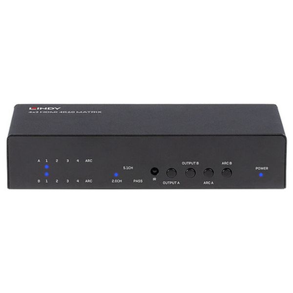 Lindy 4x2 HDMI 4K60 Matrix