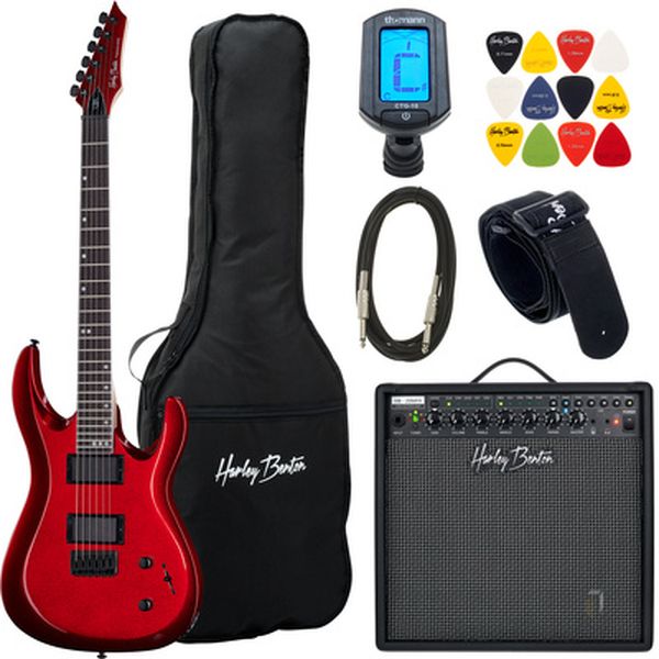 Harley Benton R-446 Blood Metallic Set