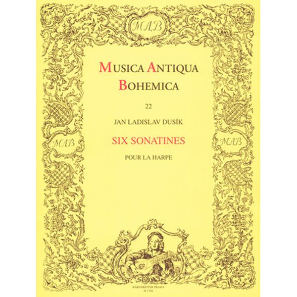 Dussek Six Sonatines Harpe