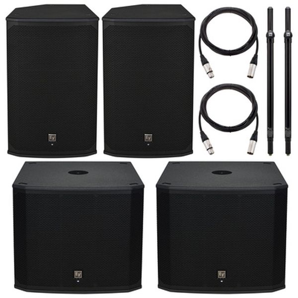 EV EKX-15P/18SP Power Bundle