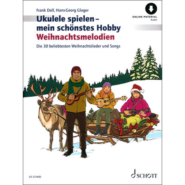 Ukulele spielen Weihnacht