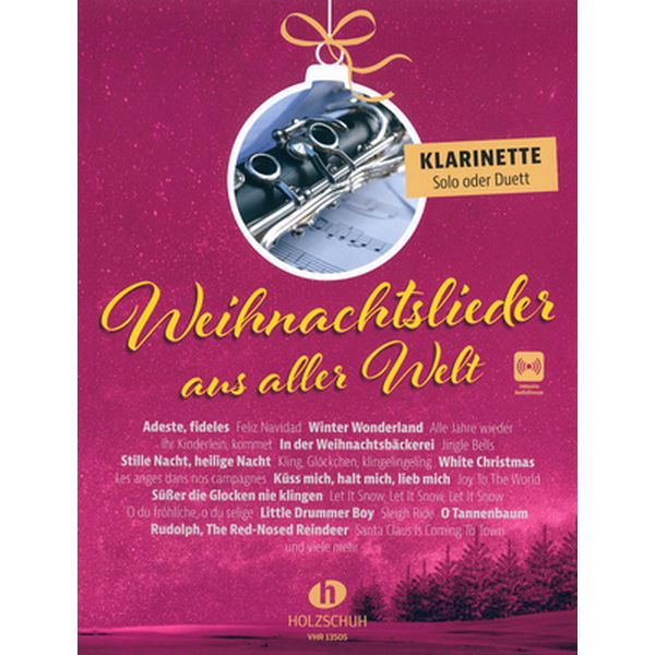 Weihnachtslieder Klarinette