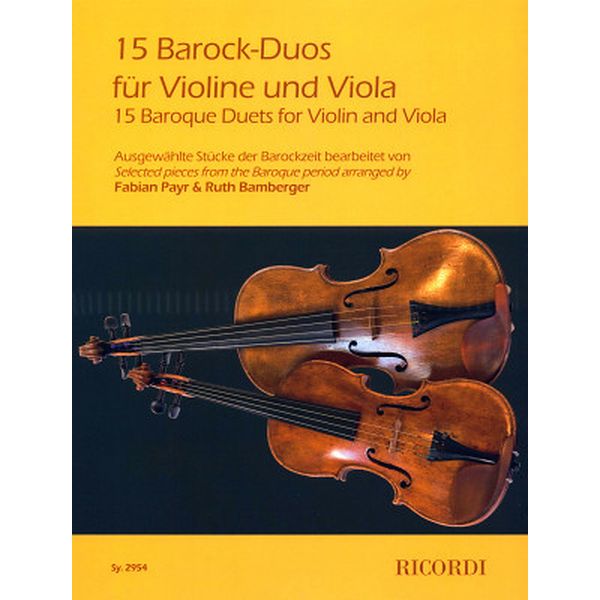 Barock-Duos Violine und Viola