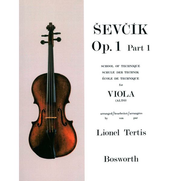 Sevcik Viola Studies op.1 /1