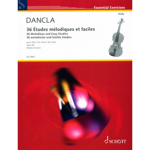 36 Etudes Melodiques Viola