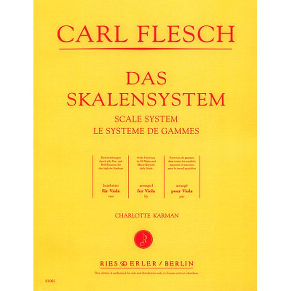 Das Skalensystem für Viola