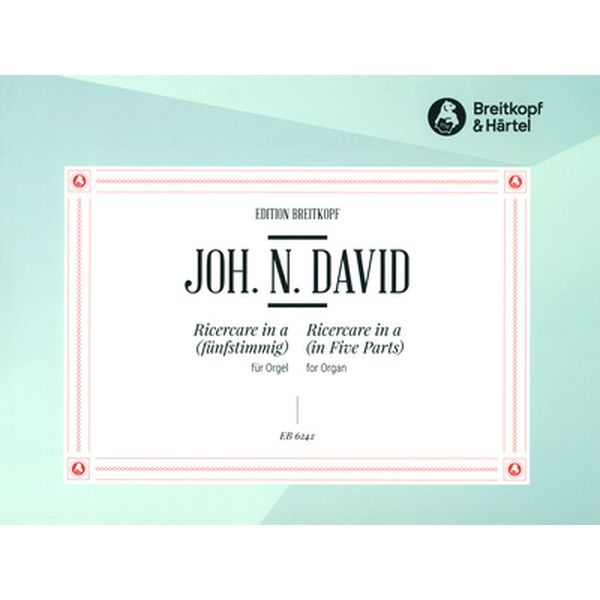 David Ricercare a-moll