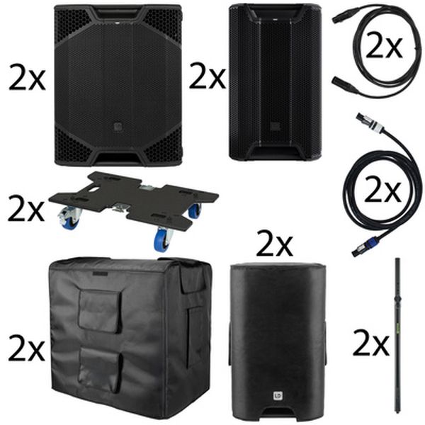 LD Systems ICOA Pro 12A/21A Power Set