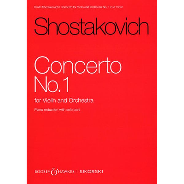 Sikorski Musikverlage Schostakowitsch Concerto No. 1