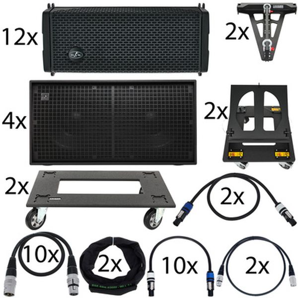 DAS Audio EVENT 12x26A/4x218A Bundle