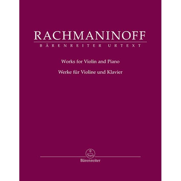 Rachmaninow Werke f�r Violine