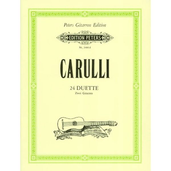 Carulli 24 Duette f�r Gitarre