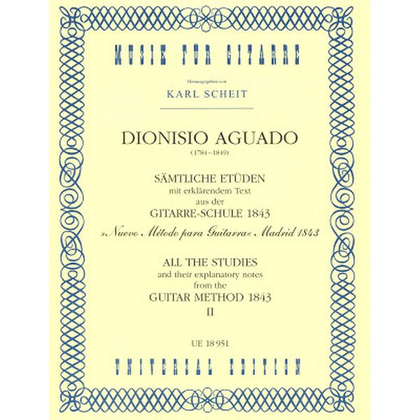 Aguado Sämtliche Etüden