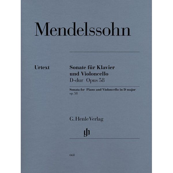 Mendelssohn Cellosonate D-Dur