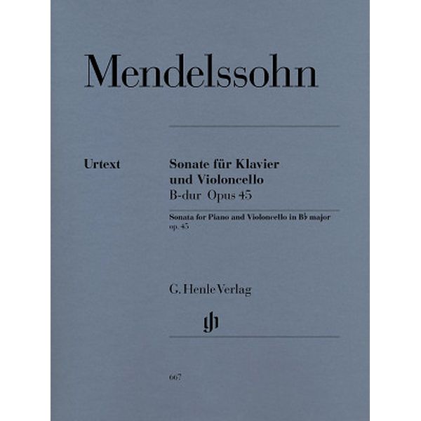 Mendelssohn Cellosonate B-Dur