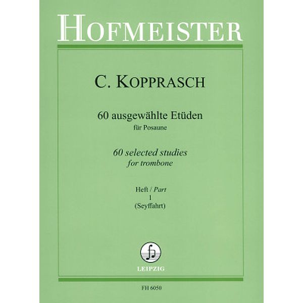 Kopprasch 60 Et�den Posaune 1