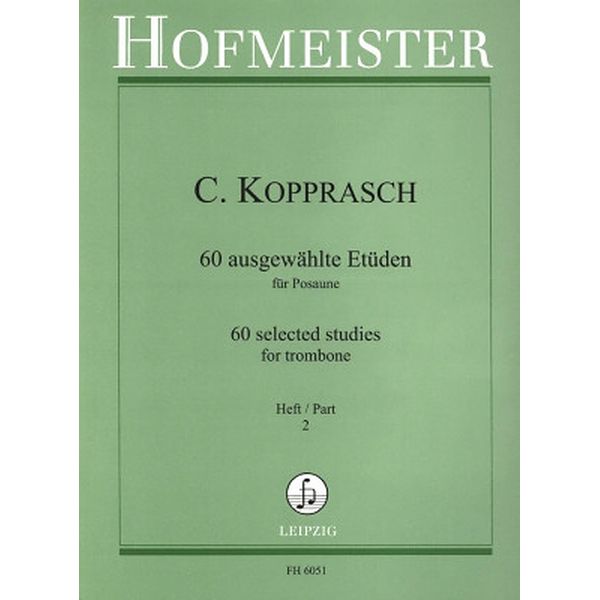 Kopprasch 60 Et�den Posaune 2