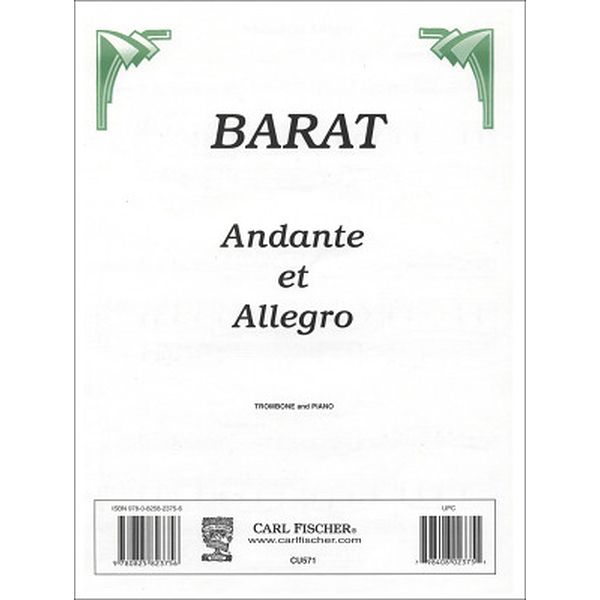 Barat Andante et Allegro