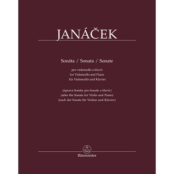 Jan�cek Sonate for Violoncello