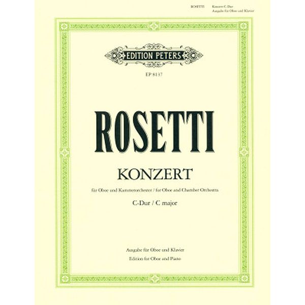 Rosetti Concert for Oboe